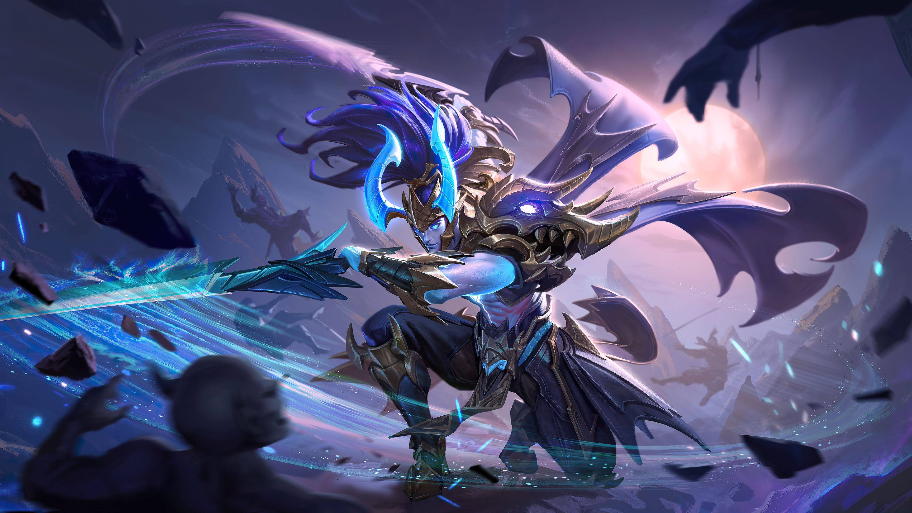 游戏壁纸,王者荣耀,披风,王者之剑